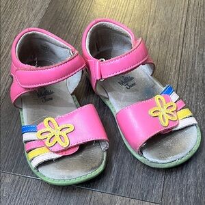 Matilda Jane Pink Sandals with Yellow Flower